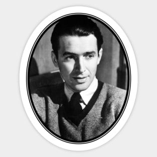 James Stewart: A Young Man In Hollywood Sticker